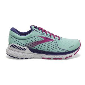 Brooks Adrenaline GTS 21 Women's Road Running Shoes Navy Blue Fuchsia | ZA-ONE824639