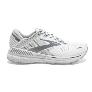 Brooks Adrenaline GTS 22 Women's Road Running Shoes White Grey | ZA-HLP815274