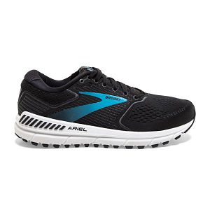 Brooks Ariel 20 Women's Road Running Shoes Black Blue White | ZA-JEQ402736