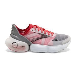 Brooks Aurora-BL Women's Road Running Shoes Grey Coral Black | ZA-MZD401853