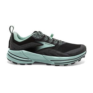 Brooks Cascadia 16 Women's Trail Running Shoes Black Green | ZA-OAI168729