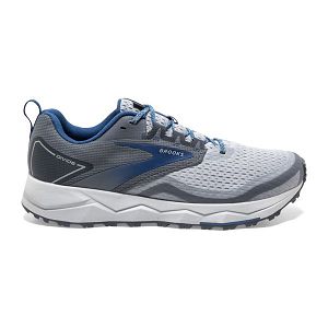 Brooks Divide 2 Men's Trail Running Shoes Grey White Blue | ZA-GBC361509