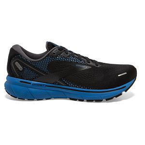 Brooks Ghost 14 Men's Road Running Shoes Black Blue | ZA-JSL019528