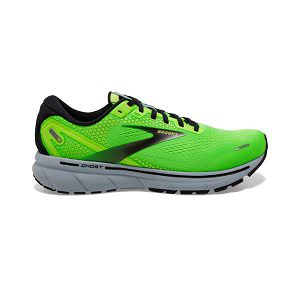 Brooks Ghost 14 Men's Road Running Shoes Green Black Grey | ZA-NFJ469023