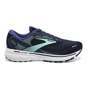 Brooks Ghost 14 Women's Road Running Shoes Navy White | ZA-EJD683925