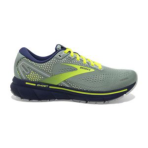 Brooks Ghost 14 Women's Road Running Shoes Blue Green Yellow | ZA-XRG276541