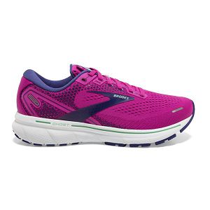 Brooks Ghost 14 Women's Road Running Shoes Purple Red White | ZA-ZTI063725