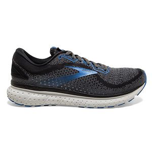 Brooks Glycerin 18 Men's Road Running Shoes Grey Blue White | ZA-QDY096875