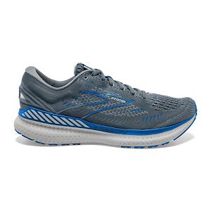 Brooks Glycerin GTS 19 Men's Road Running Shoes Grey Blue White | ZA-HTU768105