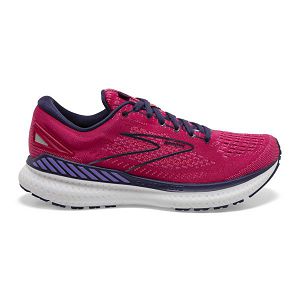 Brooks Glycerin GTS 19 Women's Road Running Shoes Red Purple White | ZA-GQB901625