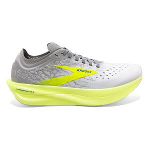 Brooks Hyperion Elite 2 Men's Road Running Shoes White Silver Yellow | ZA-ONP756490