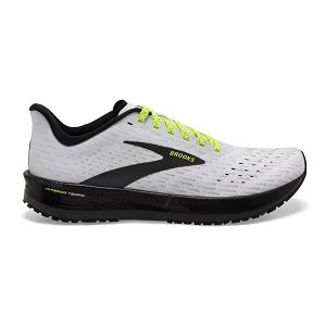 Brooks Hyperion Tempo Men's Road Running Shoes White Yellow Black | ZA-XKG324596