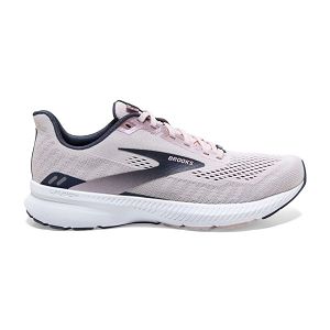 Brooks Launch 8 Women's Road Running Shoes Pink Blue White | ZA-BHP908423