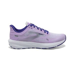 Brooks Launch 9 Women's Road Running Shoes Purple Blue White | ZA-MIT746902