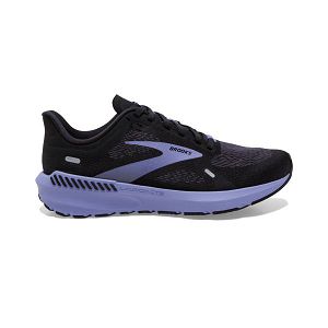 Brooks Launch GTS 9 Women's Road Running Shoes Black Purple | ZA-QYL854731