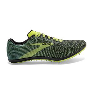 Brooks Mach 19 Men's Racing Shoes Black Yellow Green | ZA-LCS278954