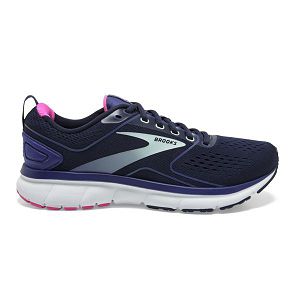 Brooks Transmit 3 Women's Road Running Shoes Navy Blue White | ZA-HYN250839