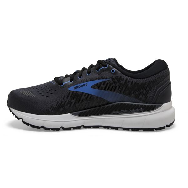 Brooks Addiction GTS 15 Men's Road Running Shoes Black Blue White | ZA-NYR742906