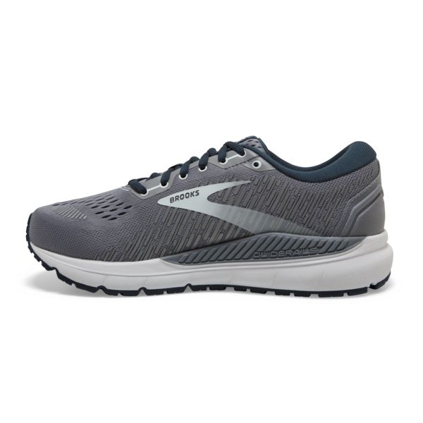 Brooks Addiction GTS 15 Women's Road Running Shoes Grey Navy White | ZA-HBR892065