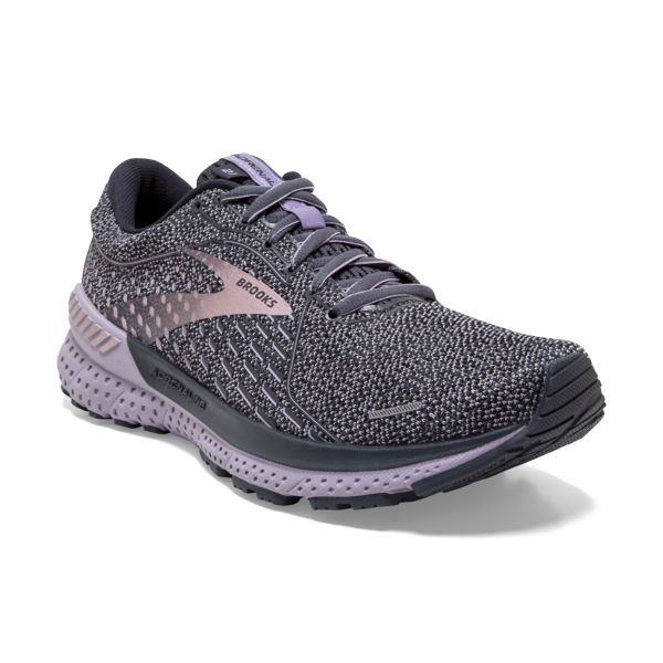 Brooks Adrenaline GTS 21 Women's Road Running Shoes Grey Purple | ZA-ASV294518