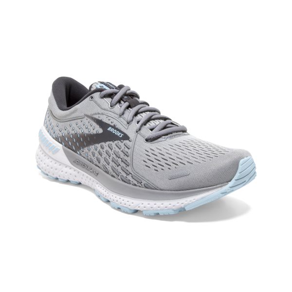 Brooks Adrenaline GTS 21 Women's Road Running Shoes Grey Blue | ZA-AWI126705