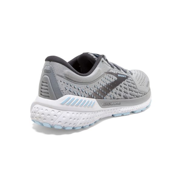 Brooks Adrenaline GTS 21 Women's Road Running Shoes Grey Blue | ZA-AWI126705