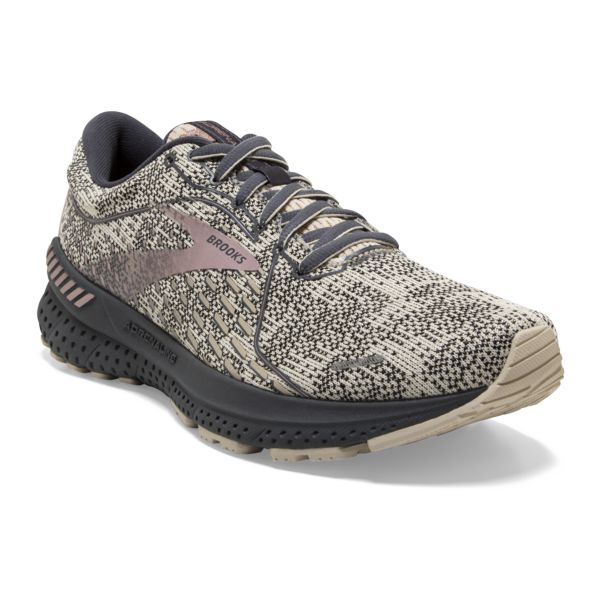 Brooks Adrenaline GTS 21 Women's Road Running Shoes Grey Beige Rose | ZA-IOR960421