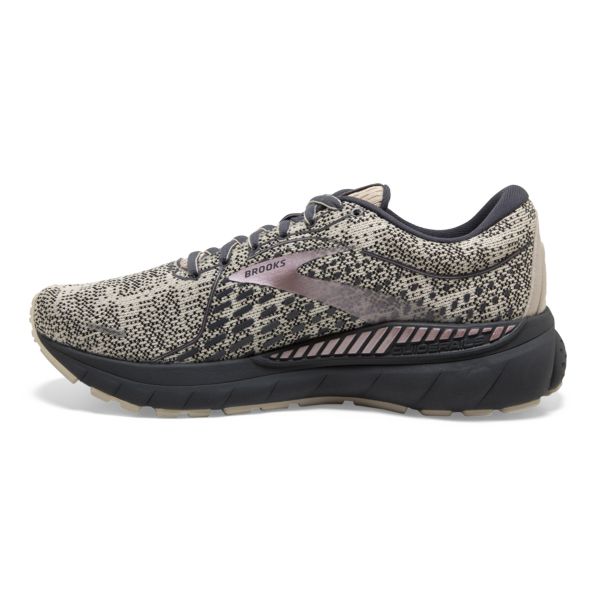 Brooks Adrenaline GTS 21 Women's Road Running Shoes Grey Beige Rose | ZA-IOR960421