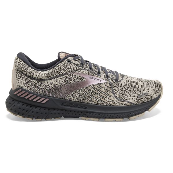 Brooks Adrenaline GTS 21 Women\'s Road Running Shoes Grey Beige Rose | ZA-IOR960421