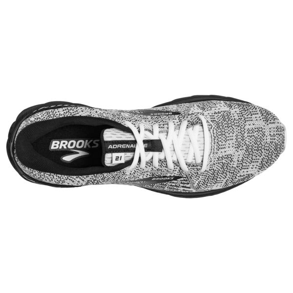 Brooks Adrenaline GTS 21 Women's Road Running Shoes White Grey Black | ZA-LMT346057