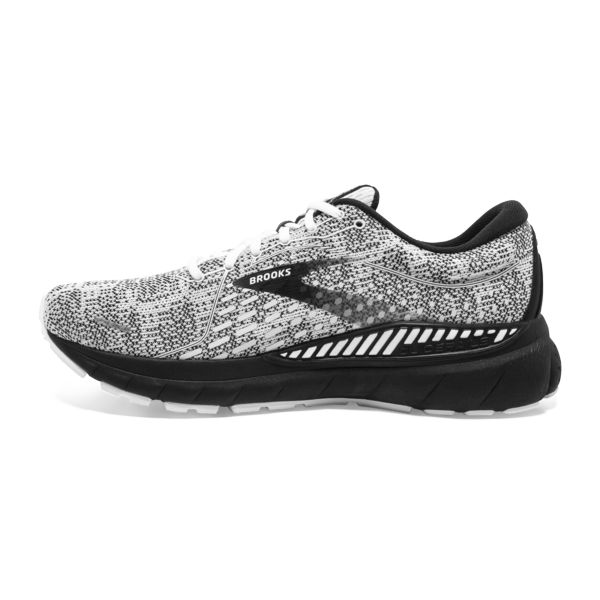 Brooks Adrenaline GTS 21 Women's Road Running Shoes White Grey Black | ZA-LMT346057