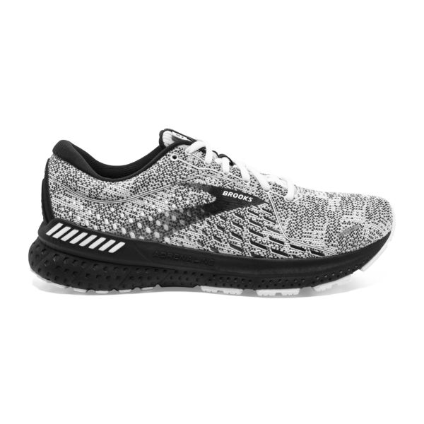 Brooks Adrenaline GTS 21 Women\'s Road Running Shoes White Grey Black | ZA-LMT346057