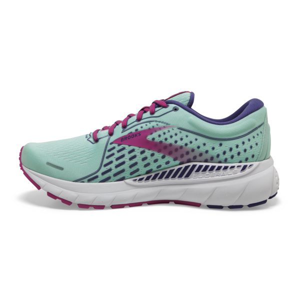 Brooks Adrenaline GTS 21 Women's Road Running Shoes Navy Blue Fuchsia | ZA-ONE824639