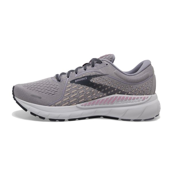 Brooks Adrenaline GTS 21 Women's Road Running Shoes Grey Purple | ZA-RME649723