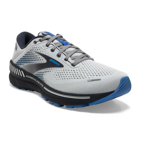 Brooks Adrenaline GTS 22 Men's Road Running Shoes Grey Blue Black | ZA-PLZ092847