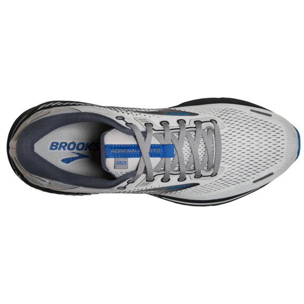 Brooks Adrenaline GTS 22 Men's Road Running Shoes Grey Blue Black | ZA-PLZ092847