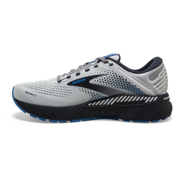 Brooks Adrenaline GTS 22 Men's Road Running Shoes Grey Blue Black | ZA-PLZ092847