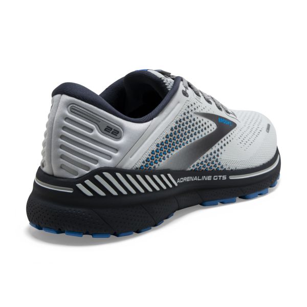 Brooks Adrenaline GTS 22 Men's Road Running Shoes Grey Blue Black | ZA-PLZ092847