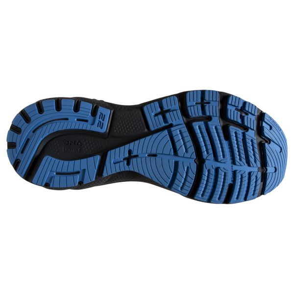 Brooks Adrenaline GTS 22 Men's Road Running Shoes Grey Blue Black | ZA-PLZ092847