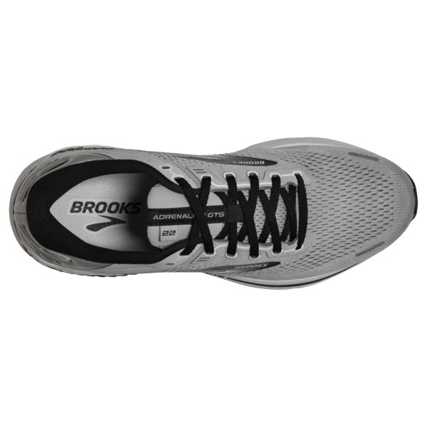 Brooks Adrenaline GTS 22 Men's Road Running Shoes Grey Black | ZA-VZF198605