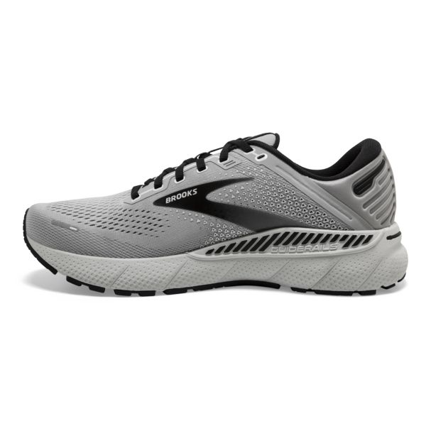 Brooks Adrenaline GTS 22 Men's Road Running Shoes Grey Black | ZA-VZF198605