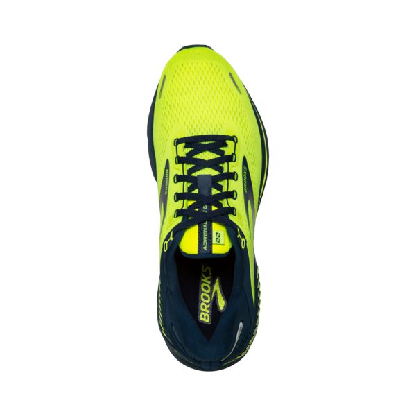 Brooks Adrenaline GTS 22 Men's Road Running Shoes Yellow Navy | ZA-YEI075316