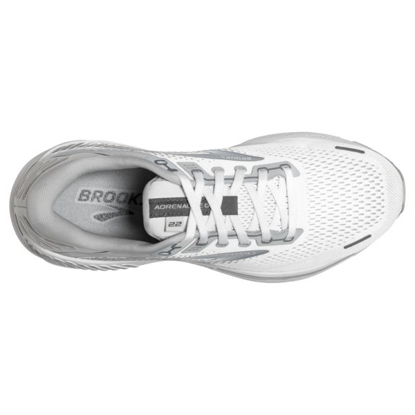 Brooks Adrenaline GTS 22 Women's Road Running Shoes White Grey | ZA-HLP815274