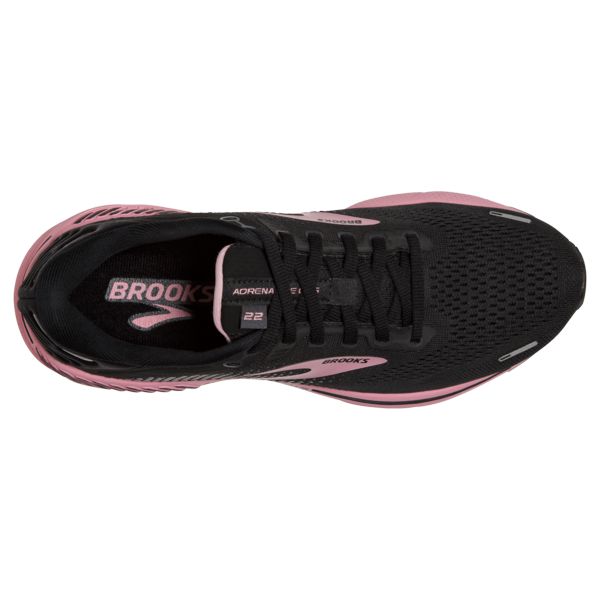 Brooks Adrenaline GTS 22 Women's Road Running Shoes Black Coral | ZA-VPB702915