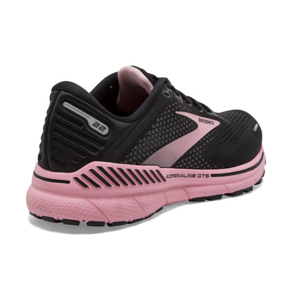 Brooks Adrenaline GTS 22 Women's Road Running Shoes Black Coral | ZA-VPB702915