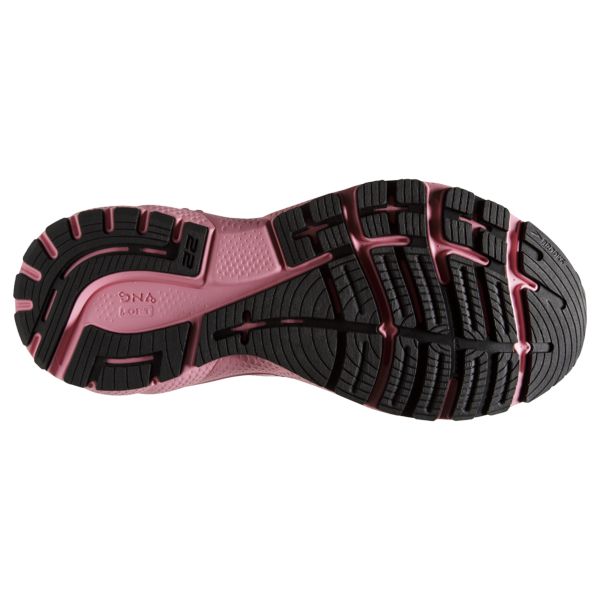 Brooks Adrenaline GTS 22 Women's Road Running Shoes Black Coral | ZA-VPB702915