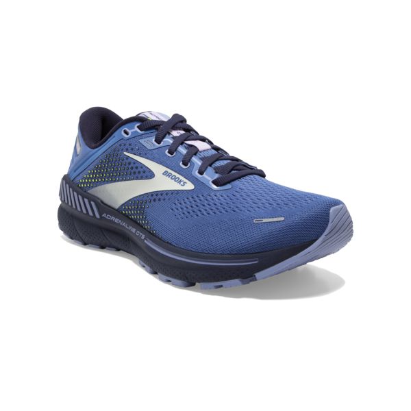 Brooks Adrenaline GTS 22 Women's Road Running Shoes Blue Purple Yellow | ZA-WHF201387