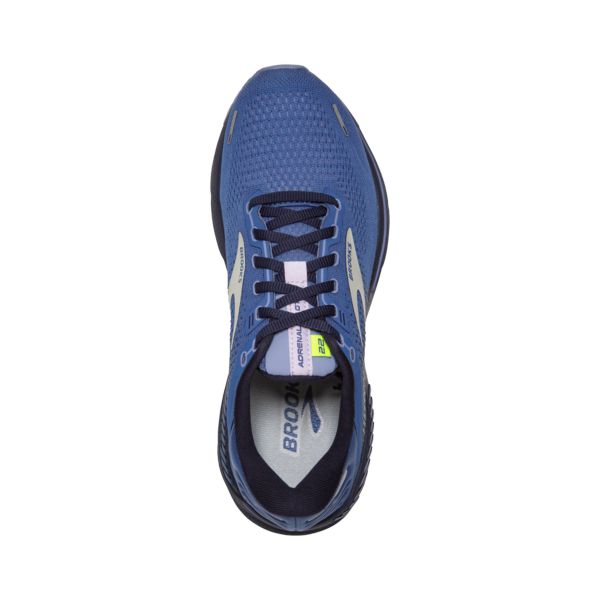 Brooks Adrenaline GTS 22 Women's Road Running Shoes Blue Purple Yellow | ZA-WHF201387