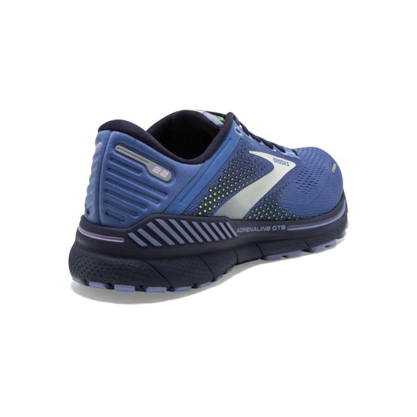 Brooks Adrenaline GTS 22 Women's Road Running Shoes Blue Purple Yellow | ZA-WHF201387