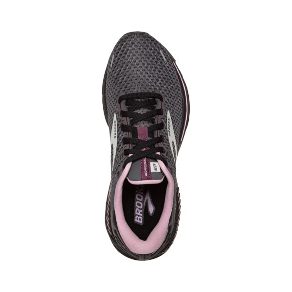 Brooks Adrenaline GTS 22 Women's Road Running Shoes Grey Pink White | ZA-WRP516927